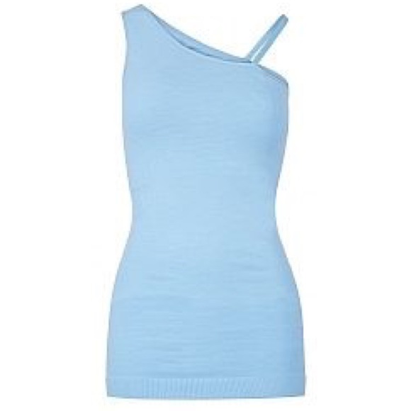 Sweaty Betty Tops - SWEATY BETTY Mukha Yoga Tank Top Light Blue